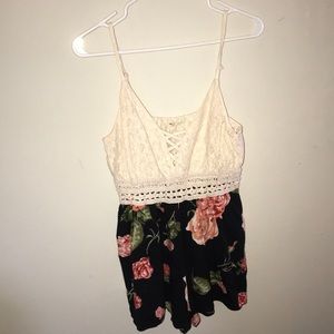 Adjustable Straps Romper